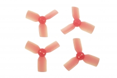 HQ Durable Prop Propeller 1.9X3X3 1930-3 aus Poly Carbonate in pink transparent je 2CW+2CCW