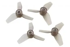 Rakonheli Propellerset 3Blatt in transparentem schwarz 4Stück für Brushless Whoop FPV
