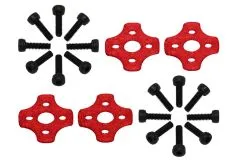 Rakonheli Motor Vibrationsdämpfer in rot für Blade Torrent 110 FPV 4Stück