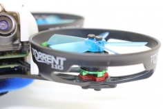 Rakonheli Motor Vibrationsdämpfer in rot für Blade Torrent 110 FPV 4Stück