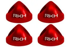 Rakonheli Propeller Adapter aus Aluminium 4Stück in rot für Blade Torrent 110 FPV