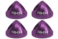 Rakonheli Propeller Adapter aus Aluminium 4Stück in violett für Blade Torrent 110 FPV