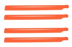 OXY Ersatzteil Hauptrotorblätter 190mm aus Nylon in orange 2 Paar für OXY2