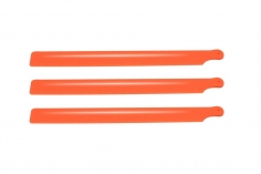 OXY Ersatzteil 3 Blatt Hauptrotorblätter aus Kunststoff in orange 190mm für OXY2