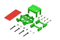 Lynx Kamerahalter für die RunCam SWIFT MICRO in grün für die originale Flugsteuerung vom Blade Torent 110 FPV