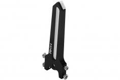 Rakonheli Taumelscheibenführungs-Set aus Aluminium in schwarz für Blade 130S