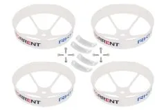 Rakonheli Propellerschützer in transparent 59mm 4Stück für Blade Torrent 110 FPV