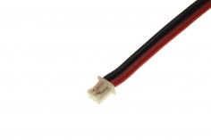 1,25 mm Buchse mit Kabel 2polig 13cm lang mit höherem Querschnitt 0,5mm