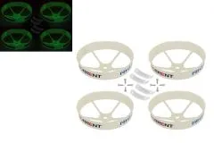 Rakonheli Propellerschützer in floureszierend 59mm 4Stück für Blade Torrent 110 FPV