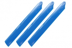 Rakonheli Hauptrotorblätter 155mm 3Blatt Satz in blau für Blade Trio 180CFX