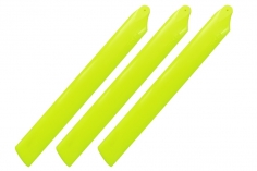 Rakonheli Hauptrotorblätter 155mm 3Blatt Satz in gelb für Blade Trio 180CFX