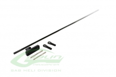 SAB Goblin Heckanlenkung aus Carbon Ø3xØ2x376mm für Mini Comet