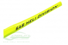 SAB Goblin Tuning Heckrohr aus Glasfaser Gelb für Fireball