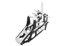 Rakonheli Hauptrahmen aus Carbon in silber für Blade 180CFX und 180CFX Trio
