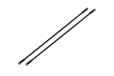 Rakonheli Heckstreben aus Carbon und Aluminium in schwarz für Blade 180CFX und 180CFX Trio