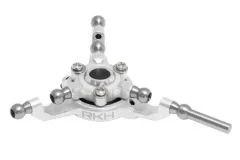 Rakonheli Taumelscheibe aus Aluminium in silber für Blade 180CFX Trio