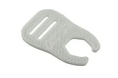 Lynx Rotorblattauflage Ninja Flex in weiß für Goblin 380 und 420