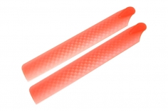 Rakonheli Hauptrotorblätter in transparentem orange 108mm für den Blade  mCP X, mCP X V2 und mCP S