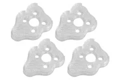 Rakonheli Motordämpfer für Tuning Rahmen aus carbon in weiß für Blade Torrent 110 FPV