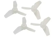 Rakonheli Propellerset 3Blatt in transparentem weiß 4Stück für Brushless Whoop FPV