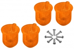 Rakonheli 8 mm Motorhalterungen in orange für Inductrix FPV+ Tuning Rahmen