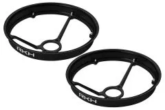 Rakonheli Propellerschützer aus Aluminium in schwarz 40mm - 8mm Motoren für Rakonheli Tuning Rahmen für Blade Inductrix FPV+