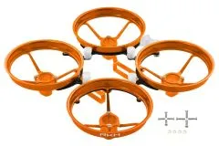 Rakonheli Tuning Rahmen aus carbon in orange für Blade Inductrix FPV+