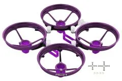 Rakonheli Tuning Rahmen aus carbon in violet für Blade Inductrix FPV+