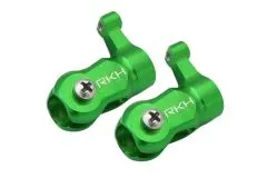 Rakonheli Hauptblatthalter CNC Aluminium in grün für T-REX 150