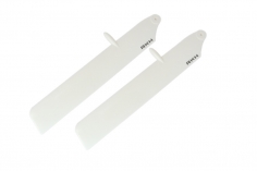 Rakonheli Hauptrotorblätter aus Kunstsotff 116mm in weiß für T-REX 150