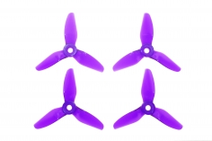 HQ Durable Prop Propeller 3X4X3V1S aus Poly Carbonate in violet transparent je 2CW+2CCW