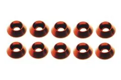 Inbus finishing caps für M3 Inbusschrauben in rot 10Stück