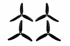 HQ Dreiblatt Propeller DP Durable Prop Poly Carbonat in schwarz 5,1x5,1x3 je 2 Stück cw und ccw