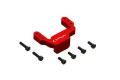 Lynx hintere (Nick) Servohalterung in rot für Goblin Fireball