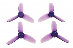 HQ Durable Prop Propeller T2X2,5X3 aus Poly Carbonate in violet transparent je 2CW+2CCW