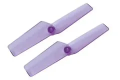 Rakonheli Heckrotorblätter in transparentem violett 42mm für Blade Nano CPX, Nano CPS, Nano S2, Nano S3, mCPS, mCPX und msRS