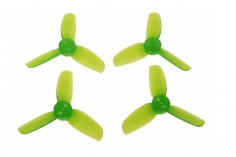 HQ Durable Prop Propeller T2,5X2,5X3 aus Poly Carbonate in grün transparent je 2CW+2CCW