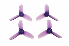 HQ Durable Prop Propeller T2,5X2,5X3 aus Poly Carbonate in violet transparent je 2CW+2CCW