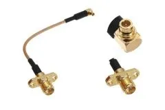 FPV Antennenadapter MMCX auf RPSMA (mit Pin) mit Halterung ca. 10cm