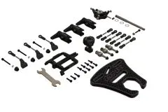 Lynx Dreiblattkopf Set aus Aluminium in schwarz für Goblin Fireball