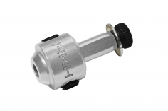 Rakonheli Heckrotorblatthalter aus Aluminium in silber für 130S, 150S, 200SRX, 200S, 230S, 230S V2, 230S Night und 250CFX 