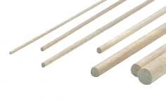 Balsaholz Balsastab 4mm Durchmesser 1000mm Lang 1 Stück