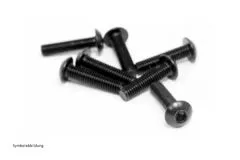 Linsenkopfschrauben M3x14 10Stück