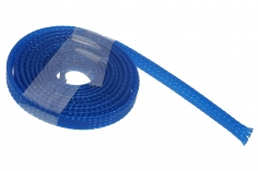 Geflechtschlauch 3-9mm 1Meter in dunkel blau