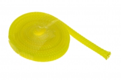 Geflechtschlauch 3-9mm 1Meter in gelb
