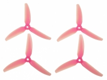HQ Prop Propeller POPO Quick Swap 5,1X4,6X3V1S aus Poly Carbonate in pink transparent je 2CW+2CCW
