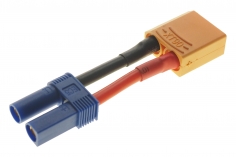 Adapter mit XT90 Stecker und EC5 Buchse