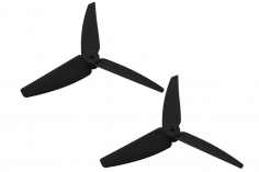 Rakonheli Heckrotorblatt in schwarz für Blade 200S, 200SRX, 230S, 230S V2 und 250CFX