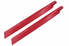Rakonheli Hauptrotorblätter 240mm rot für Blade 230S und 230S V2