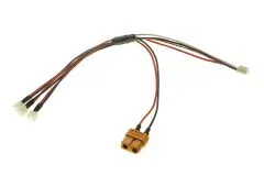 3-Fach Ladekabel SERIELL mit MCPX Anschluss für 1S LIPO Akkus für ISDT Ladegeräte